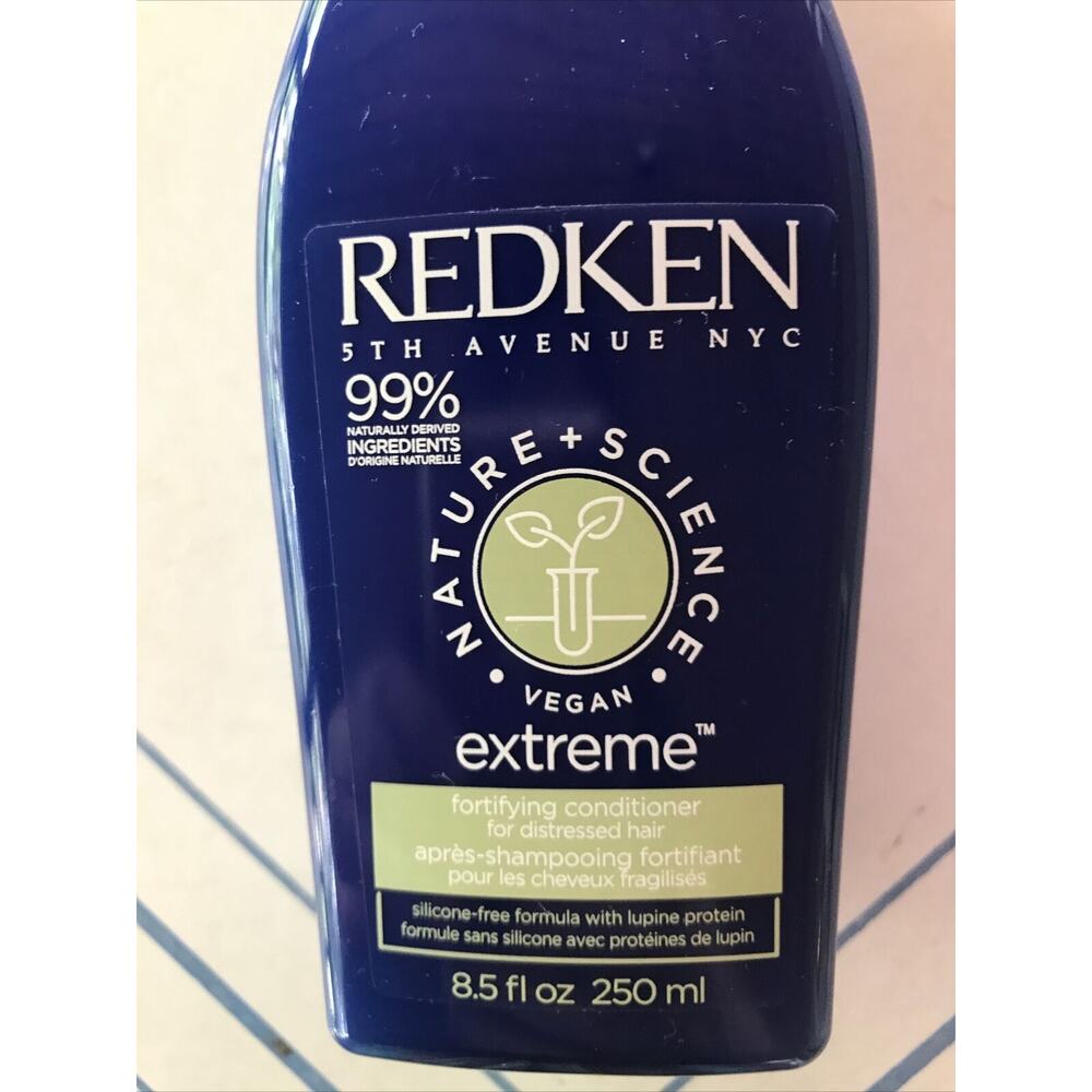 New Redken Extreme Fortifying Conditioner 8.5 fl oz Vegan for Distressed Hair - Picture 2 of 3
